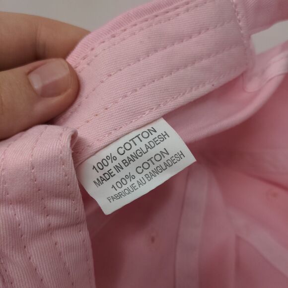 Period. On. Slideback Hat Pink One Size Embroidered Adjustable 6 Panel - Picture 7 of 8